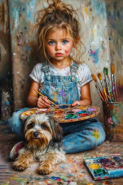 Fine Art Kids Poster 05