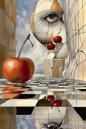 The Unstoppable Vision: A Surreal Art Masterpiece for the Bold Soul