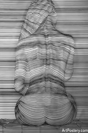 Psychedelic Poster - Stunning & Mind-Blowing Unique Optical Illusion