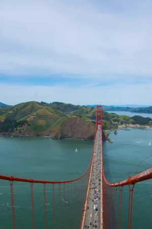 Golden Gate Bridge in Coastal Fog Photographic Poster 104