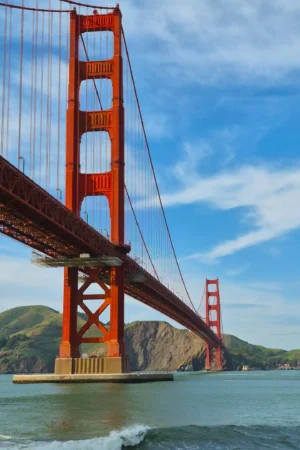 Golden Gate Bridge Tower Above Fog Photographic Print 105
