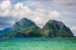Limestone Islands in a Tropical Bay Photographic Print 113