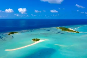 Tropical Sandbars and Blue Lagoon Photographic Print 131