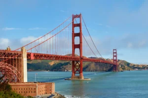 Golden Gate Bridge and Fort Point, San Francisco Photographic Print 145