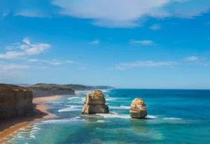 Limestone Sea Stacks and Coastal Cliffs Photographic Print 2008